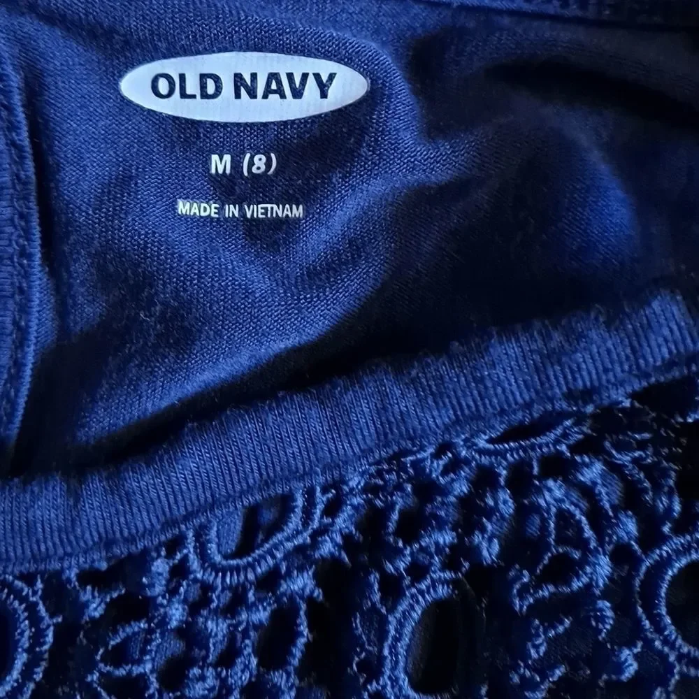 Old Navy Tunic Navy Blue 8 (Girls)